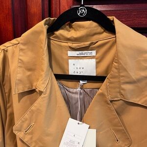 A New Day Camel Water-Resistant Coat